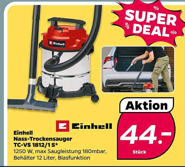 Einhell Nass-Trockensauger TC-VS 1812/1 S*