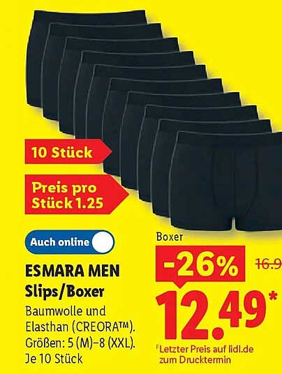 ESMARA MEN Slips/Boxer