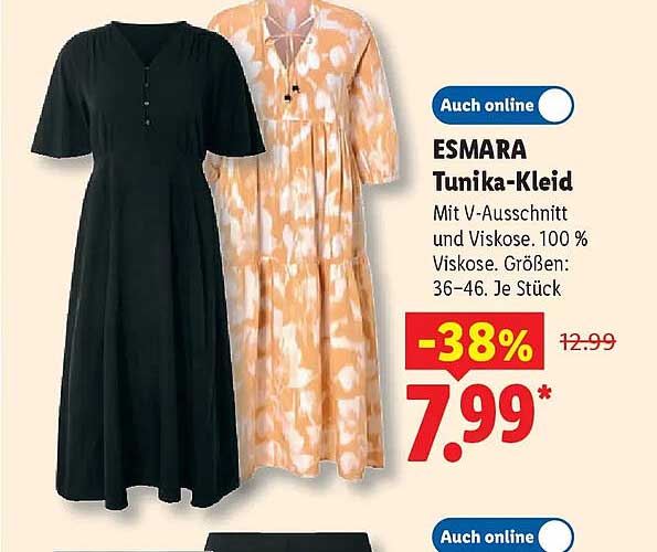 ESMARA Tunika-Kleid