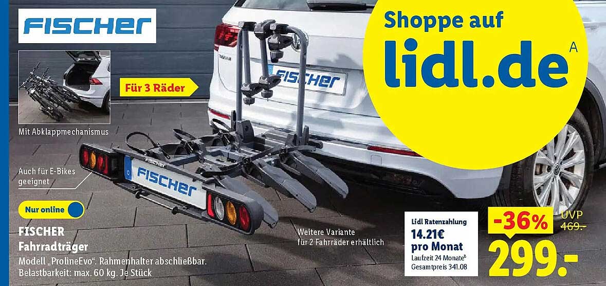 FISCHER Fahrradträger