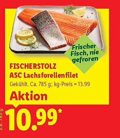 FISCHERSTOLZ ASC Lachsforellenfilet
