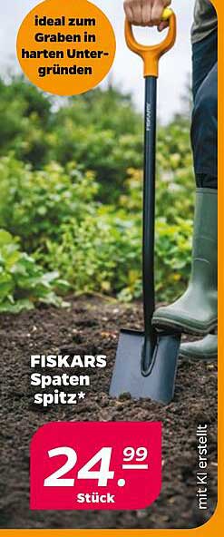 FISKARS Spaten spitz*