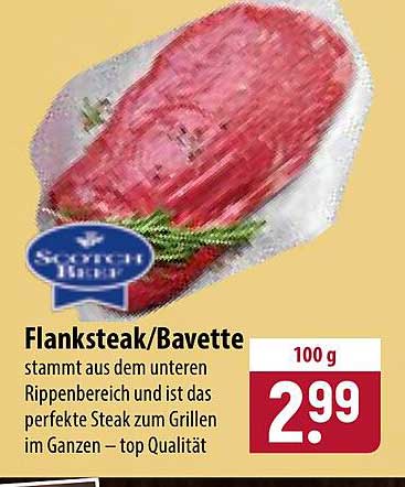 Flanksteak/Bavette