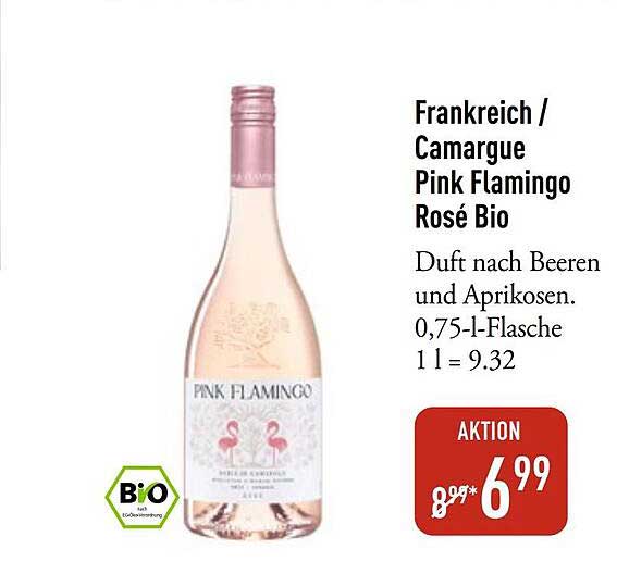 Frankreich / Camargue Pink Flamingo Rosé Bio