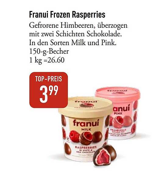 Franui Frozen Raspberries