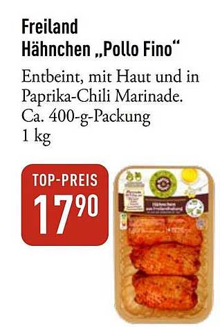 Freiland Hähnchen „Pollo Fino“