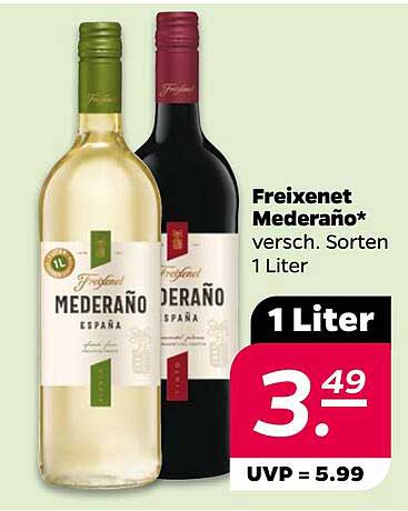 Freixenet Mederaño* versch. Sorten 1 Liter