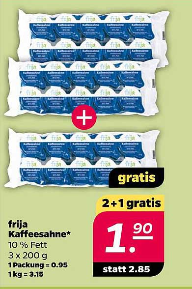 frija Kaffeesahne*