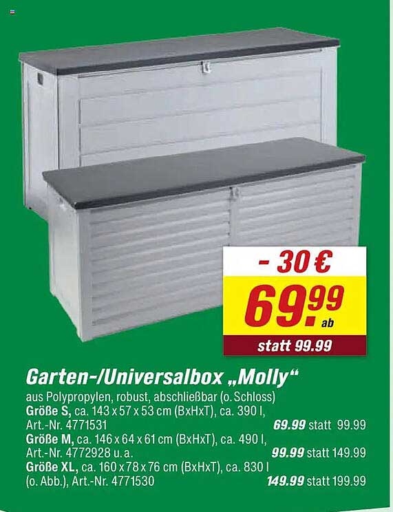 Garten-/Universalbox „Molly“