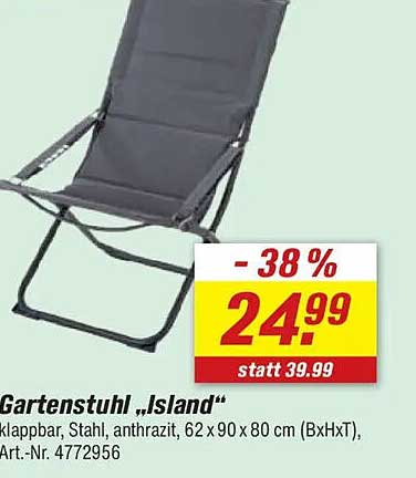 Gartenstuhl „Island“