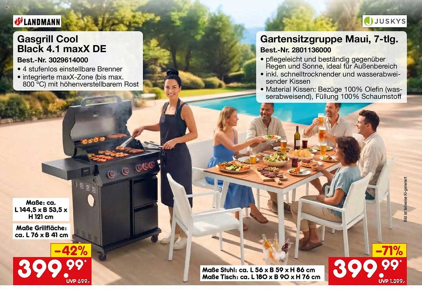 Gasgrill Cool Black 4.1 maxX DE
