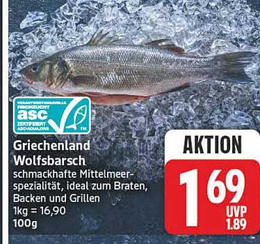 Griechenland Wolfsbarsch