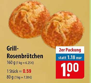 Grill-Rosenbrötchen