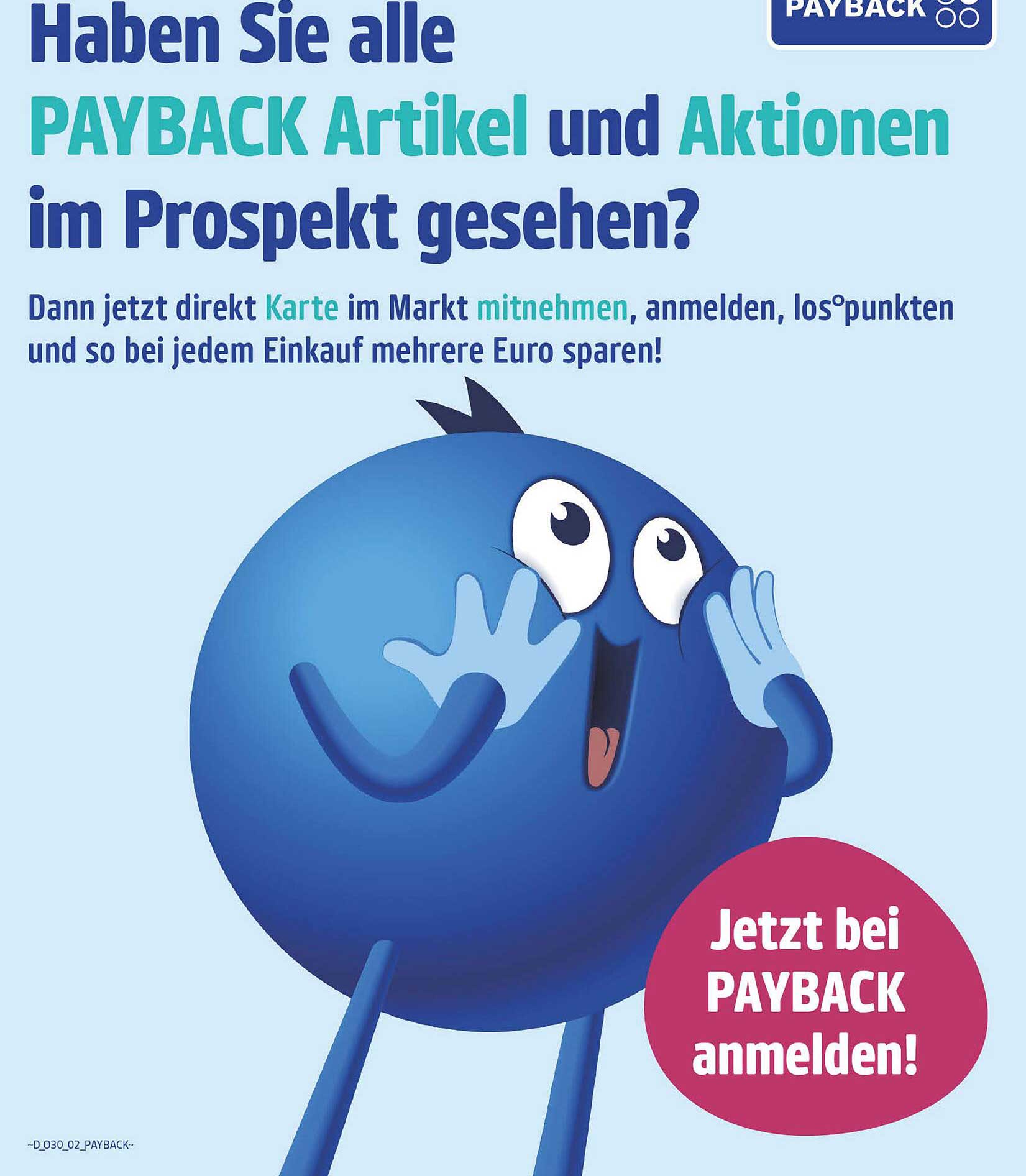 Haben Sie alle PAYBACK Artikel und Aktionen im Prospekt gesehen?
