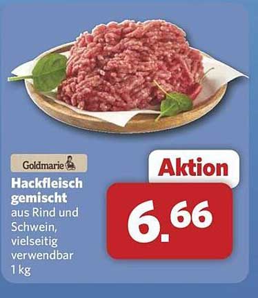 Hackfleisch gemischt aus Rind und Schwein, vielseitig verwendbar 1 kg