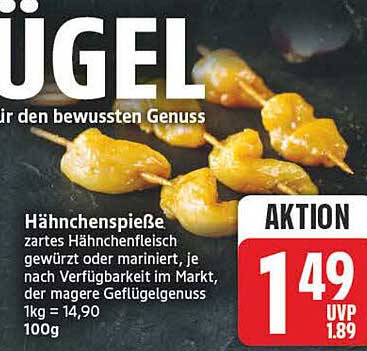 Hähnchenspieße