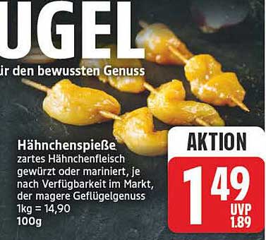 Hähnchenspieße