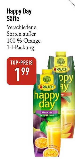 Happy Day Säfte