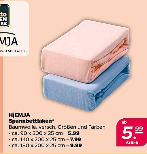 HJEMJA Spannbettlaken*