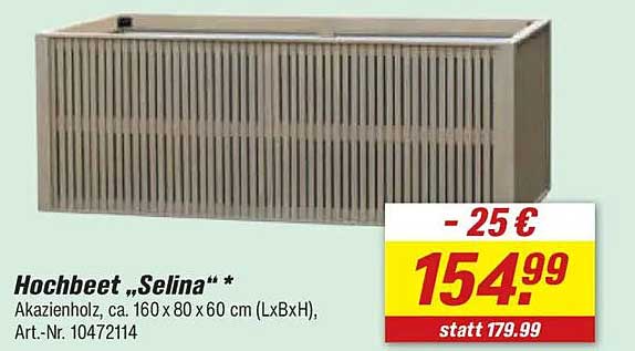 Hochbeet „Selina“*