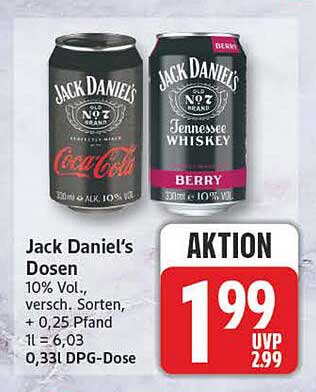 Jack Daniel's Dosen