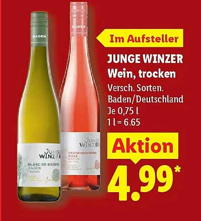 JUNGE WINZER Wein, trocken