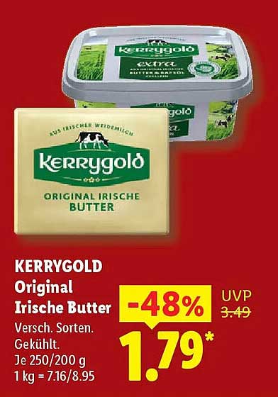 KERRYGOLD Original Irische Butter
