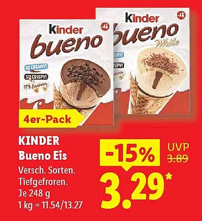 KINDER Bueno Eis