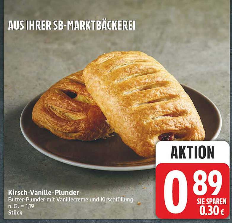 Kirsch-Vanille-Plunder