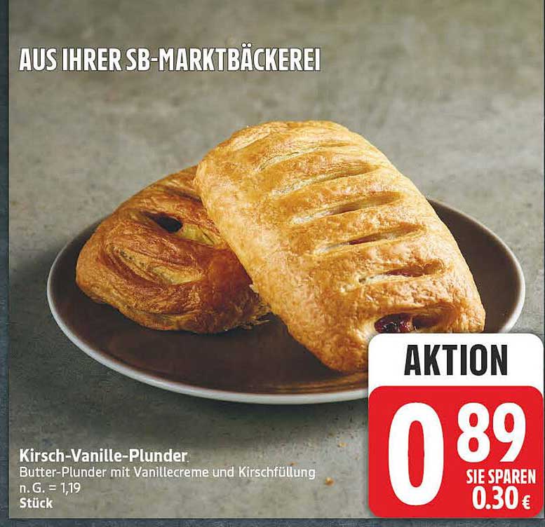 Kirsch-Vanille-Plunder