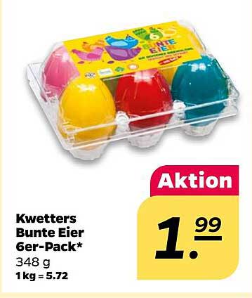 Kwetters Bunte Eier 6er-Pack*