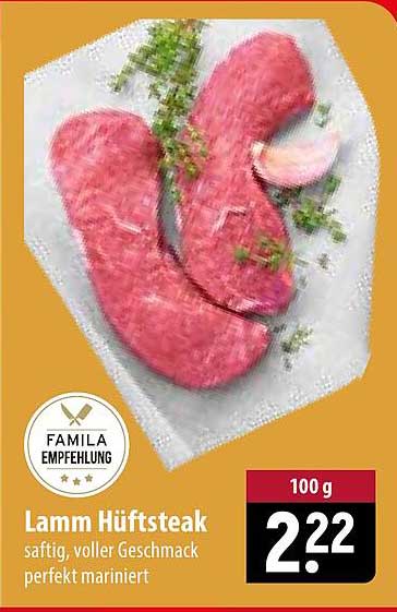Lamm Hüftsteak