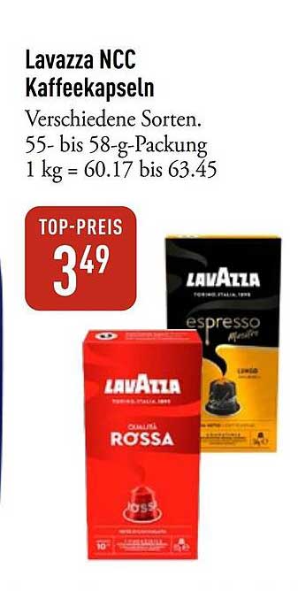 Lavazza NCC Kaffeekapseln