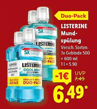 Listerine Mundspülung