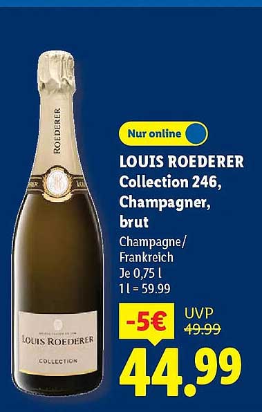 LOUIS ROEDERER Collection 246, Champagner, brut