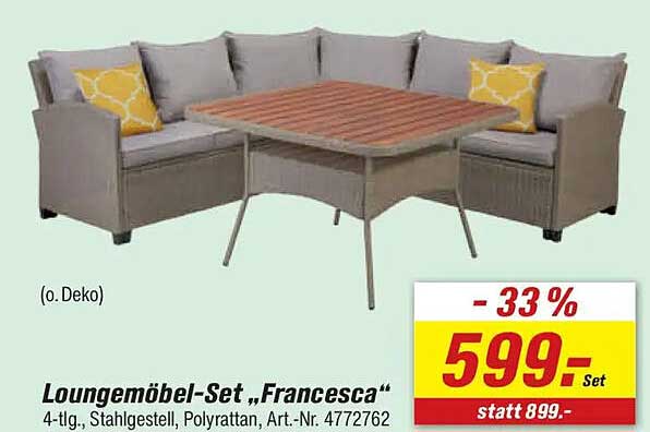 Loungemöbel-Set „Francesca“