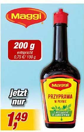 Maggi PRZYPRAWA W PŁYNIE WYCIĄGEM Z LUBCZYKU