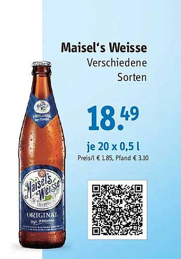 Maisel's Weisse Verschiedene Sorten