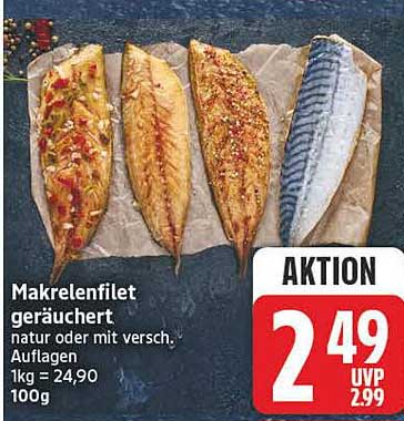 Makrelenfilet geräuchert