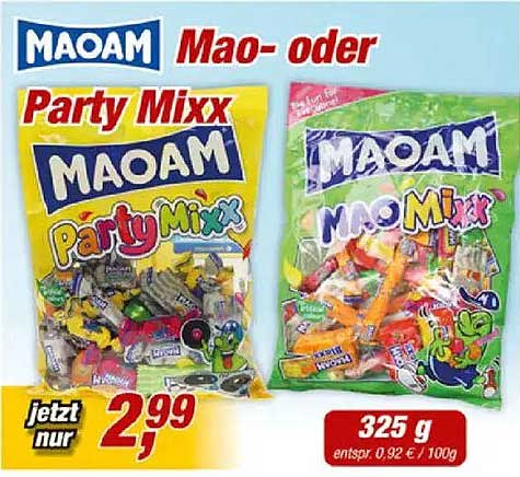 Mao- oder Party Mixx