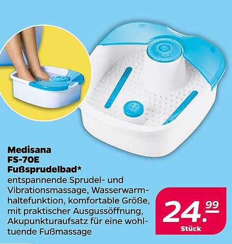 Medisana FS-70E Fußsprudelbad*