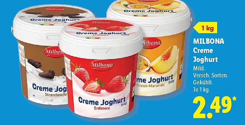 MILBONA Creme Joghurt