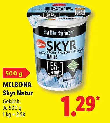 MILBONA Skyr Natur
