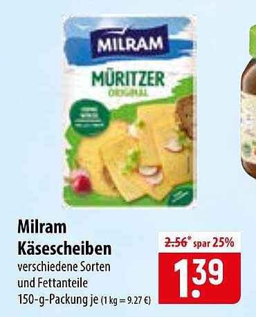 Milram Käsescheiben