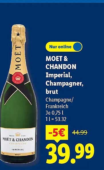 MOET & CHANDON Imperial, Champagner, brut