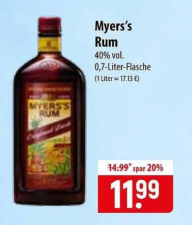 Myers's Rum