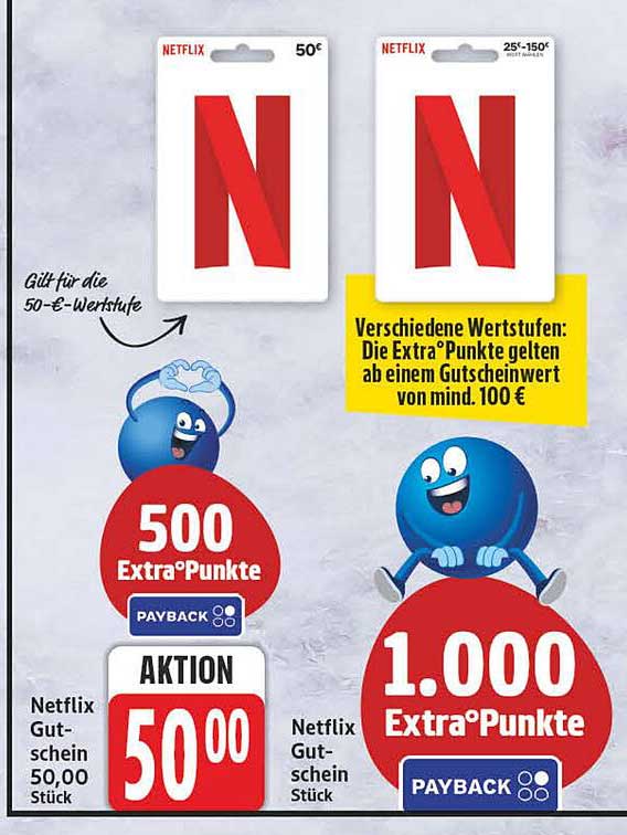 Netflix Gutscheine