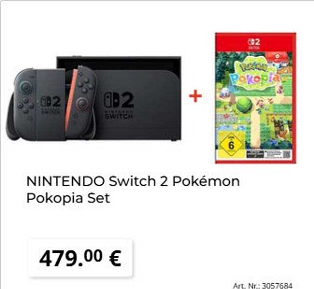 NINTENDO Switch 2 Pokémon Pokopia Set