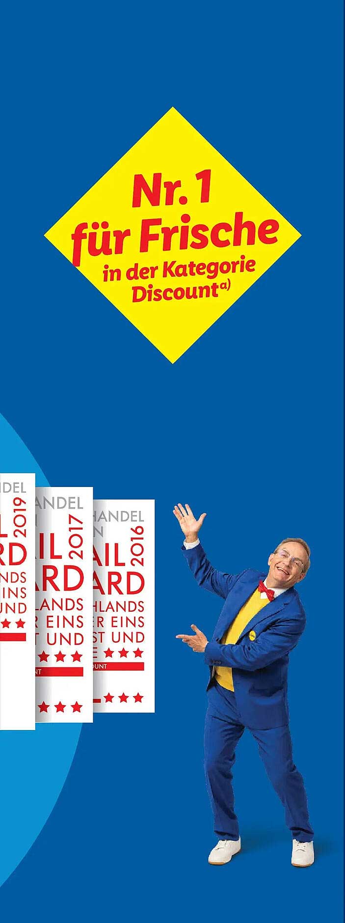 Nr. 1 für Frische in der Kategorie Discount