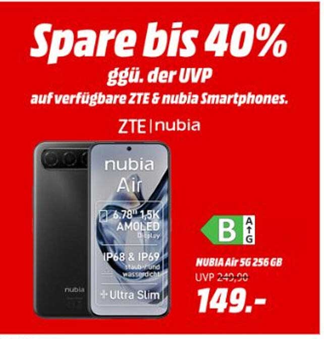 NUBIA Air 5G 256 GB